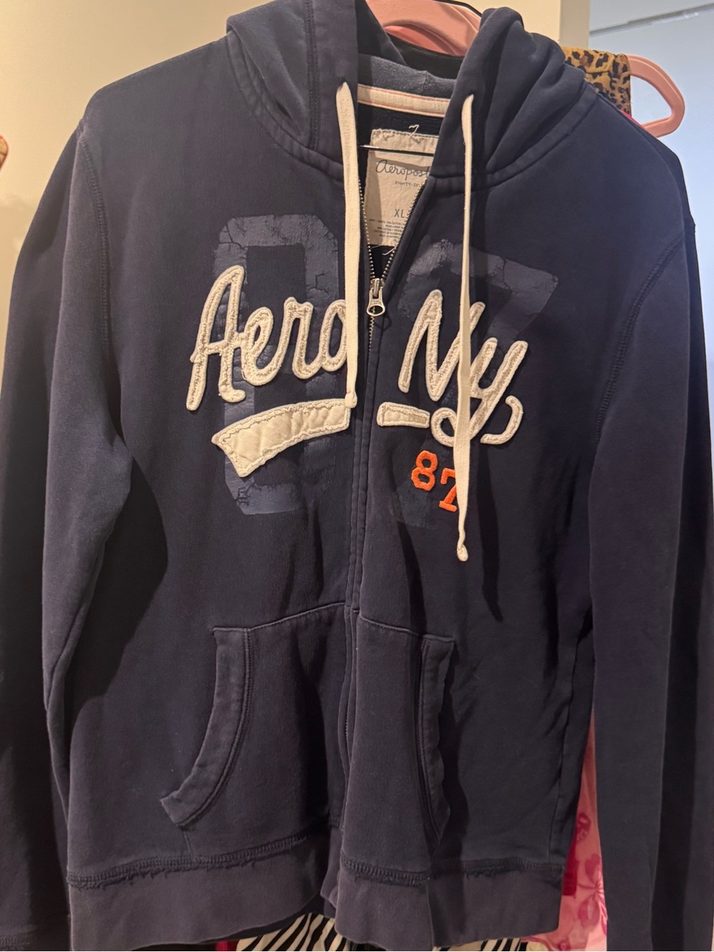 Aeropostale Vintage Y2K Zip Hoodie